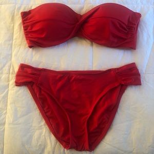 Mossimo Red Bathing Suit